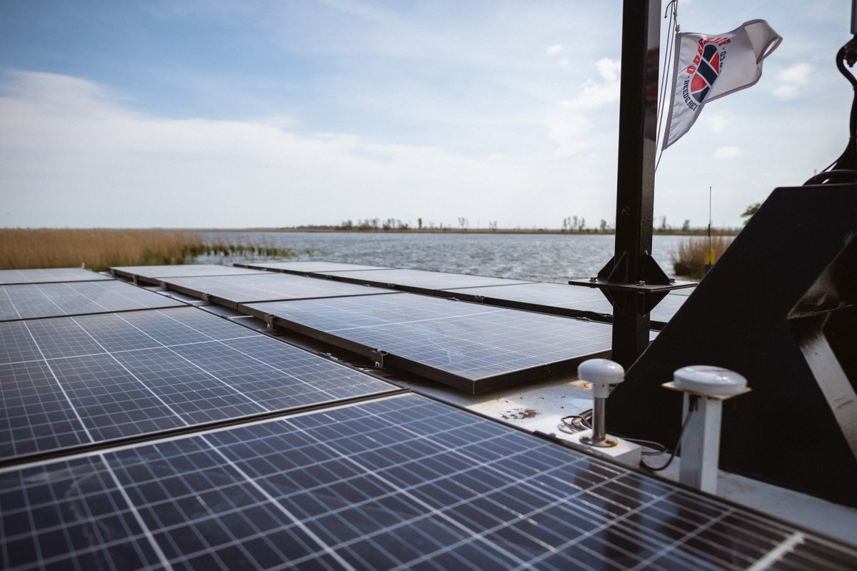 Summer in the cities! Let’s go to the beach! Our tip: Hitch a ride on the new solar-electric ferry that connects the German coast with the island of Usedom in the Baltic Sea. bit.ly/3uKljLm