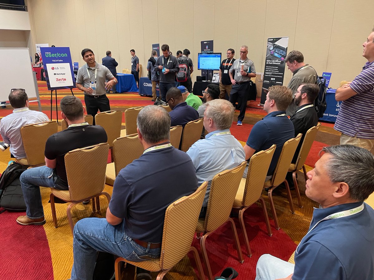 MyVMUG's tweet image. Our Exhibit Hall at the #ATLVMUG UserCon is PACKED with fun on-site experiences, partner booths and so much more. If you&apos;re in the ATL area, swing on by and check it out - registration is still available on-site!