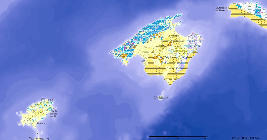 EUIB's tweet photo. 🪨 Llocs d'Interès Geològic (#LIG) catalogats a les #IllesBalears: 169
#Mallorca: 95
#Menorca: 43
#Eivissa: 16
#Formentera: 8
#Cabrera: 4
#SaConillera: 1
#CanaldeMenorca: 1
#SaDragonera: 1
A més, cal que l’Inventari de #LIG balear sigui inclòs també dins l'Inventari estatal. https://t.co/qeQ1Twtld7