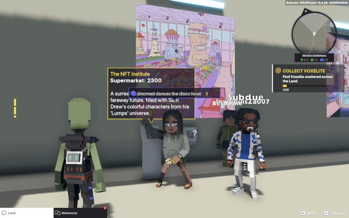 dinomad77's tweet photo. @TheSandboxGame @SuperRare I just participated in the #TheSandbox weekly contest for a chance to win 200 mSAND! I found the art piece, check out my screenshot below!
👇 https://t.co/e6aqGaXPV5