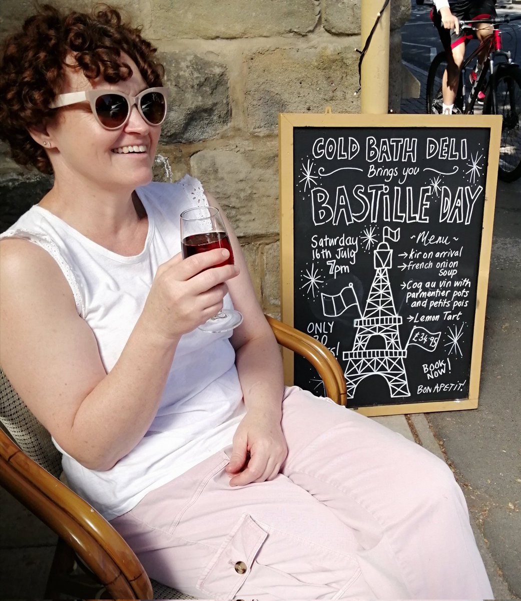 Although our French friends are celebrating today, we'll be bringing you our own Bastille Day celebration to Cold Bath Road on Saturday.
£34.95 for three courses and a welcome drink. Call in or ring us to book.