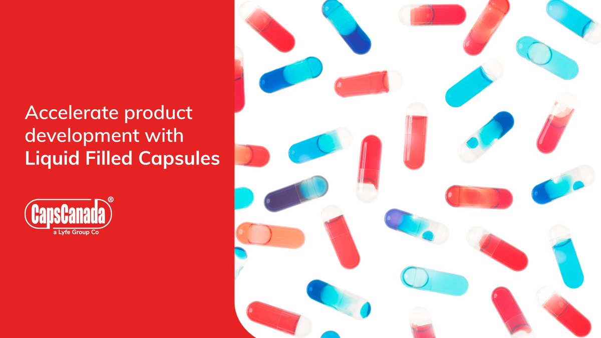 capscanada's tweet photo. Liquid Filled Capsules offer many benefits, including ease of scalability and faster manufacturing, since they can be made with fewer excipients than other oral dosage forms such as tablets and softgels.
-
Learn more: https://t.co/lYG7nEYZEz
-
#CapsCanada #liquidcapsules https://t.co/P9vq0ccoNE