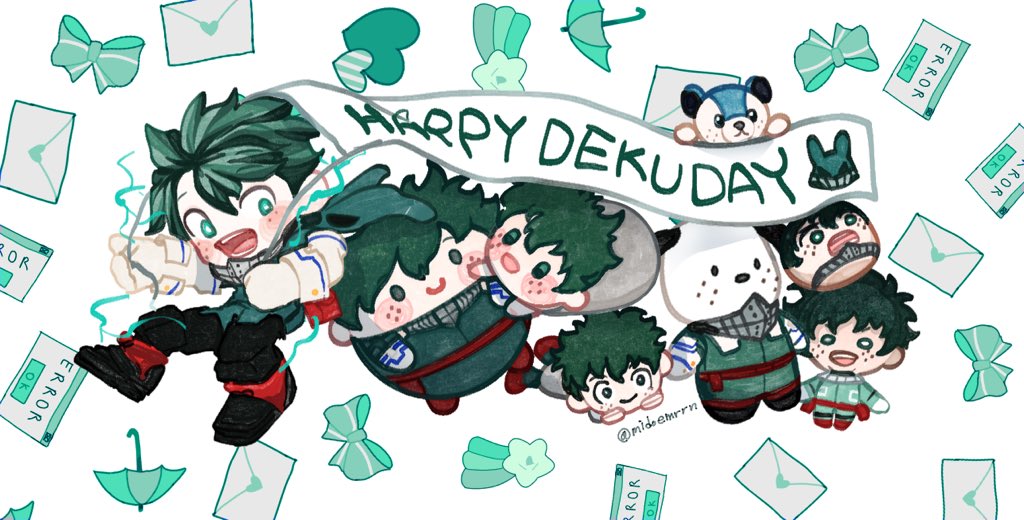 #緑谷出久生誕祭2022

7.15 ☘ 생일축하해 덱꾸