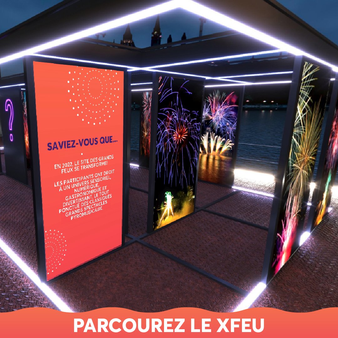XFEU.CA propulsé par <a href="/Bell/">Bell</a> l'expérience ludique des Grands Feux

Découvrez notre chasse aux trésors virtuelle et notre coin BBQ ou testez vos connaissances dans le labyrinthe aux questions!
xfeu.ca