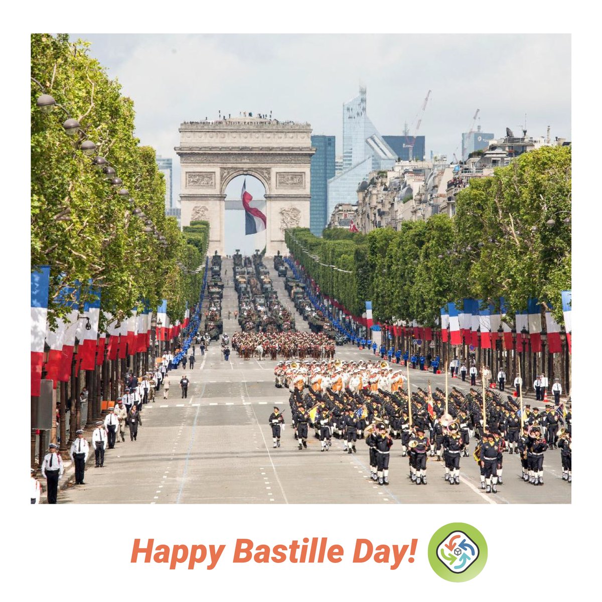 SpareToShare's tweet photo. Happy Bastille Day or “Bonne Fête Nationale” which marks the fall of the Bastille in Paris, France!

ℹ️: https://t.co/S6QuM1u3HB
📷: https://t.co/ddOGk4tRgR https://t.co/NltTScWOiZ