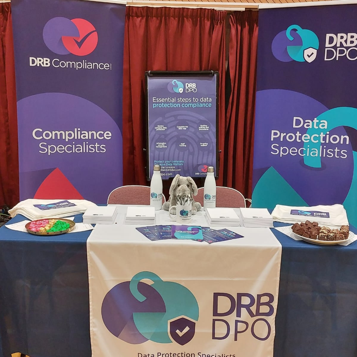 Great day at the Networking Essex Spring into Business expo. Talking all things data protection and more.

Complete with handmade truffles and chocolate brownie courtesy of our amazing daughters ❤️
