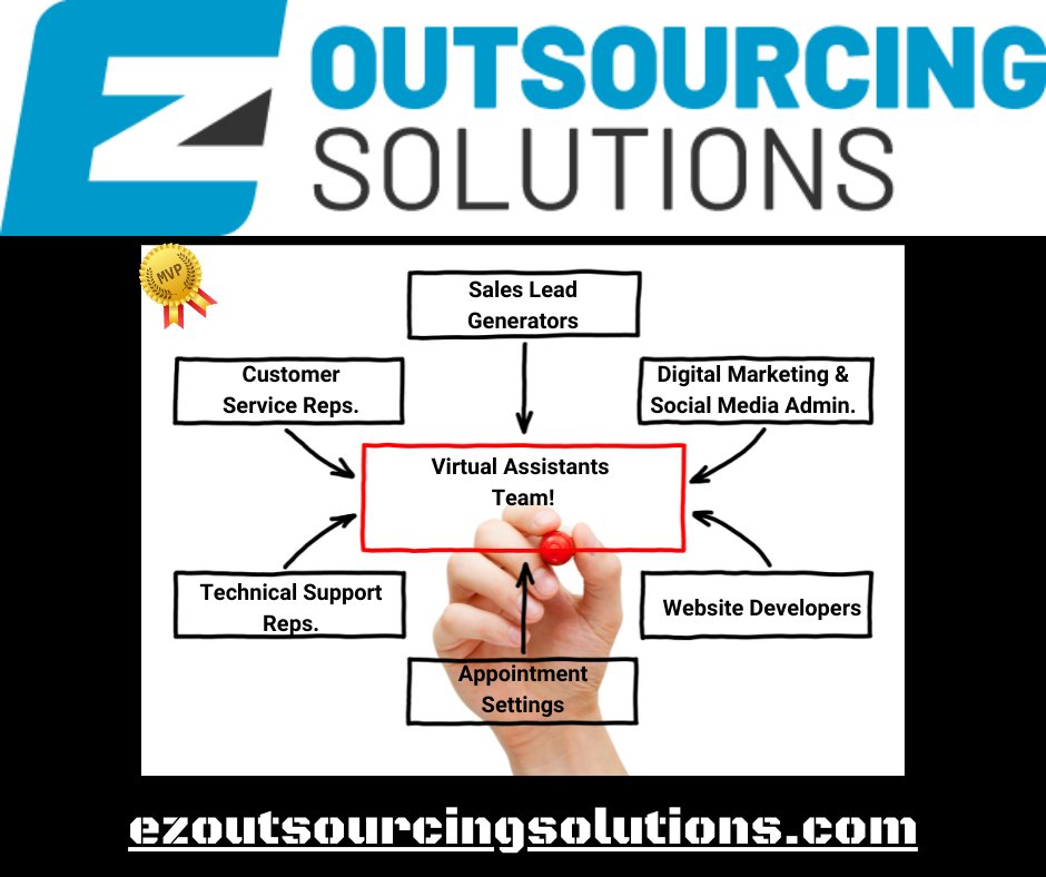 We provide full-service Virtual Assistants!
Fully trained &amp; readily avialable for any project. 🏆

To lear more, please contact me at: michael@ezoutsourcingsolutions.com

ezoutsourcingsolutions.com
Maximizing Productivity &amp; Reducing Labor Costs.
.
.
.
#profitable #USA #lawday