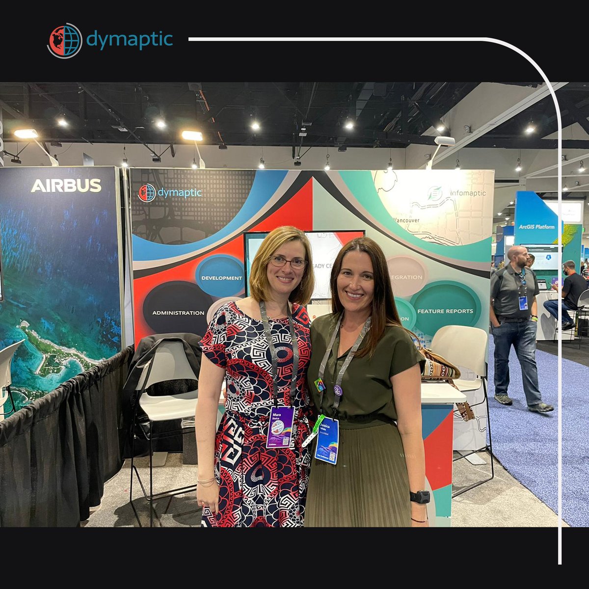 dymaptic's tweet image. Giving back to the community is very important for us here at Dymaptic.
We recently had the opportunity to work alongside on a project with Direct Relief creating the Global Midwives HUB. 
It was a pleasure connecting with Jessica White from Direct Relief at the EsriUC today.