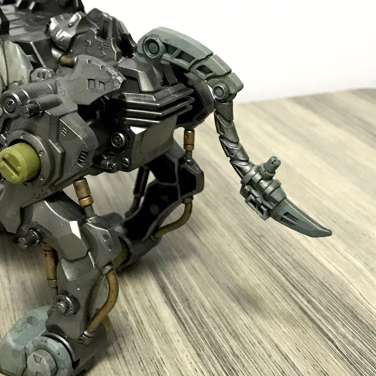 RyogaZone's tweet photo. 【ゾイド改造】
CANNON BULL
“骨格形態 BONE MODE”
#非公式ゾイドオルタナティブ風コンペ
#ZOIDS #ゾイド #ZoidsWildZero
#ゾイド改造 #改造ゾイド
#CannonBull #キャノ��ブル
#骨格形態 #BoneMode
#TakaraTomy https://t.co/mcitpChP5P