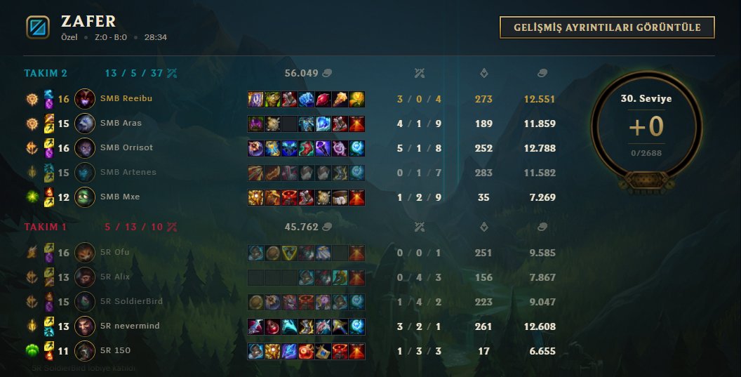 30 dakika laneye sağ tık wpgg