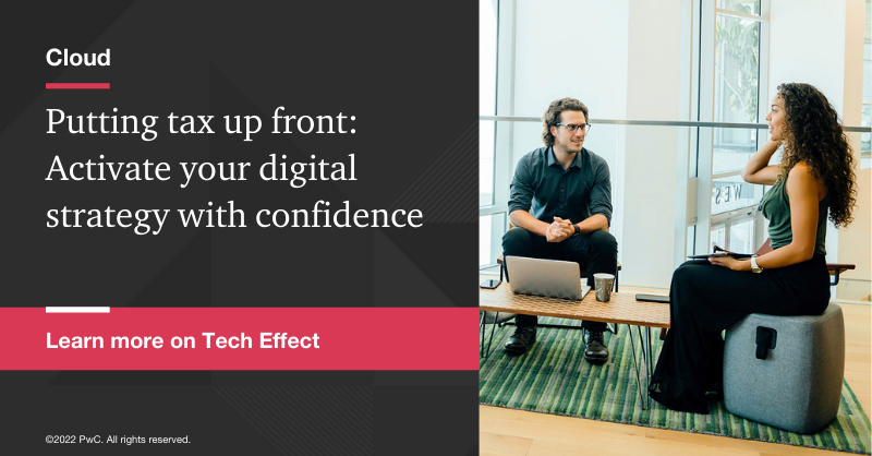 Encouraging your CIOs and tax leaders to team up early and often will be key to the success of your organization’s #digitaltransformation. To help bring tax to the forefront of your strategy conversations, check out these four steps! pwc.to/3ICE1Kg