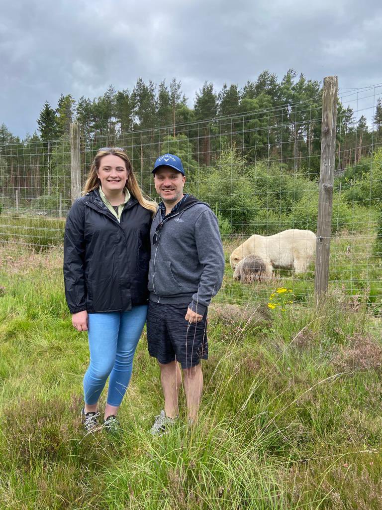 SarahScan_'s tweet photo. Can’t thank the team at @HighlandWPark enough for making our engagement even more special 💍 Brodie and Victoria included!🐻‍❄️💖 https://t.co/OlcW7hteJq