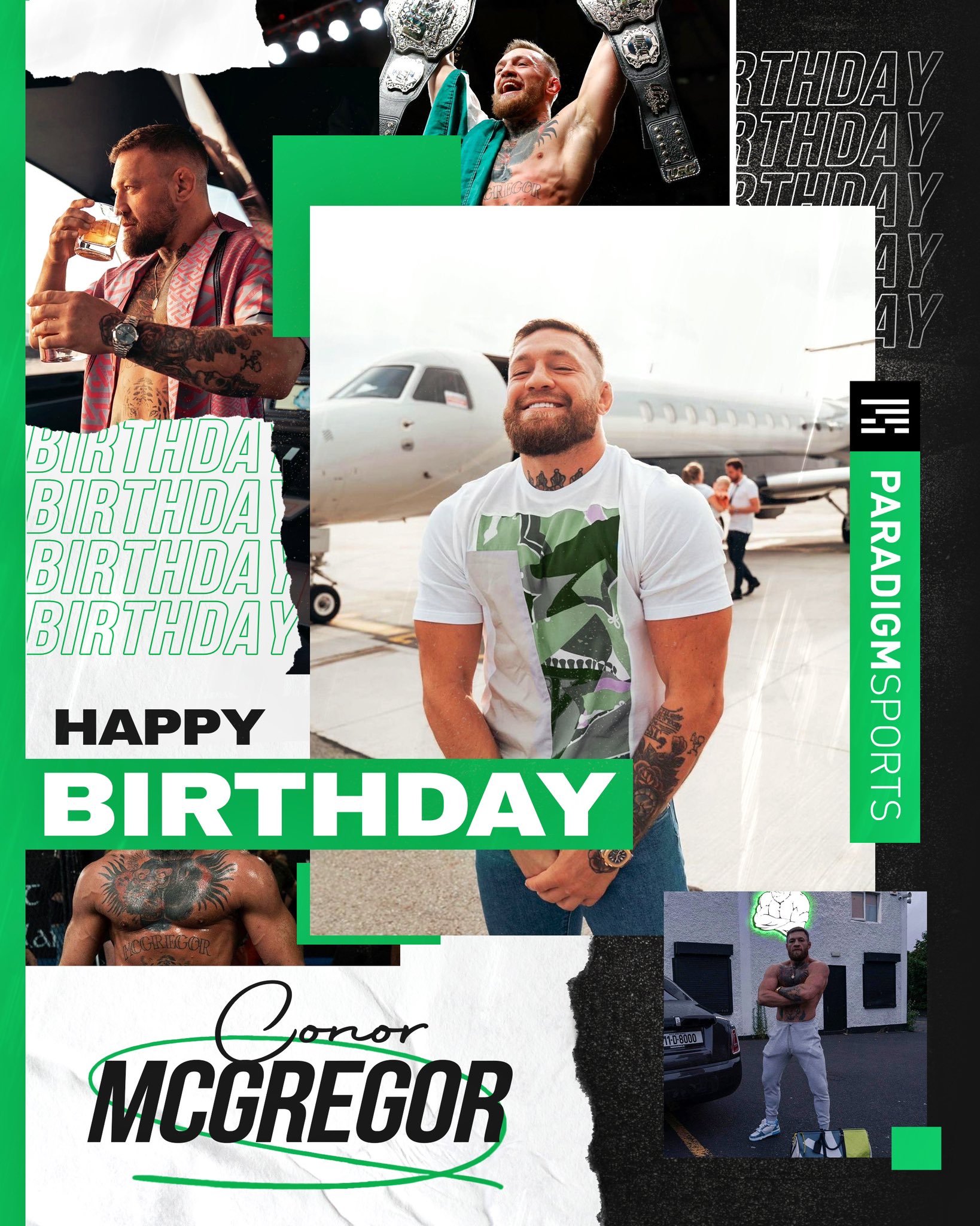 Wishing a Very Happy Birthday to Conor McGregor! 