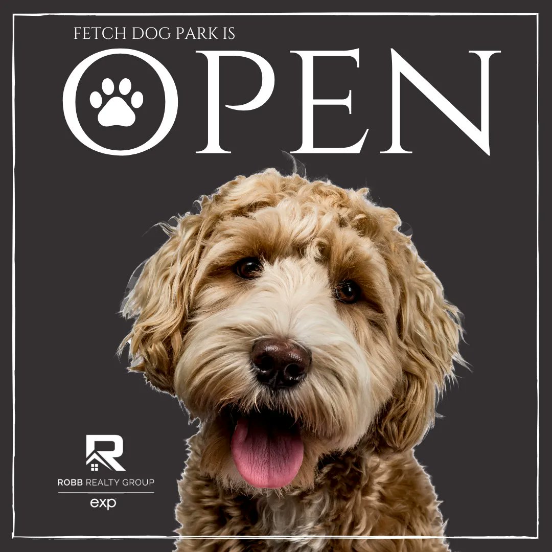 🐶 Fetch Dog Park just opened in Alpharetta. A one of a kind community driven, social hub for dog people. This off-leash dog park and bar is FREE for humans to enter and enjoy and no pup of your own is needed! Check out their website 🐾 buff.ly/3yZIio1
#robbrealtygroup