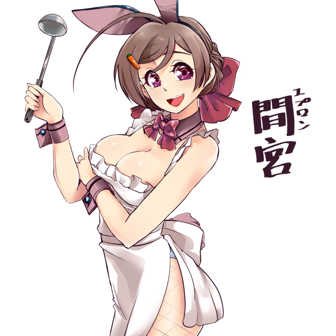 エプロン差分もおいときますね( ˘ω˘ ) 