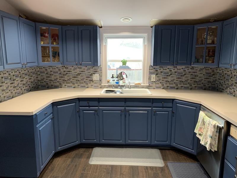 BEYOND PAINT on X: Incredible! Worth every penny. Full coverage. Very  easy. Painted my kitchen cabinets and countertop for a complete renovation  in about a week, including the sealer. - Michelle Color