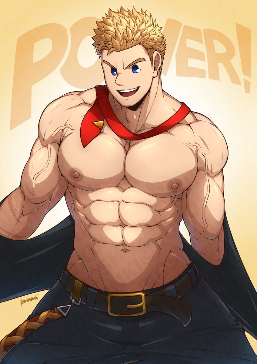 ArtOfKuroshinki's tweet photo. Happy POWER Birthday even more!! 🧡💛🧡💛

#通形ミリオ誕生祭2022 https://t.co/VtoYEc145I