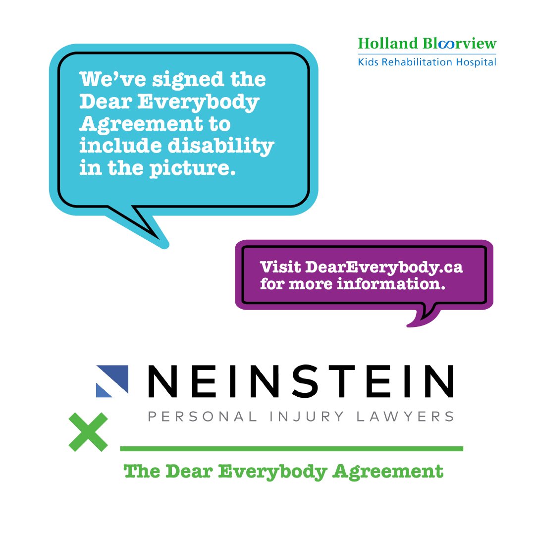 @HBKidsHospital’s Dear Everybody campaign is a national movement to end stigma and eliminate bias against people with disability.  We are proud to be a signatory and to do our part.

#lifechangingresults #personalinjury #personalinjurylawyer #personalinjurylaw