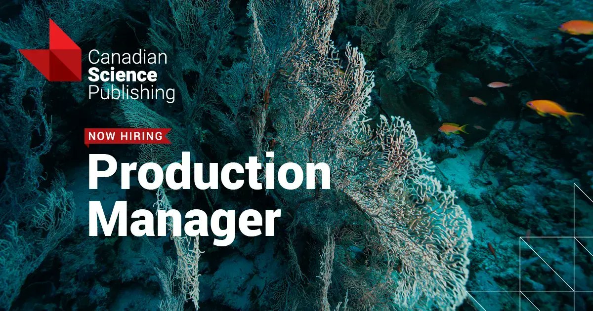 #PublishingJobs We're searching for a driven #ProductionManager to ensure smooth and optimized workflows in science publishing during our ambitious transition to open access. Learn more about this role (and others!) here: buff.ly/3dPzyVw #RemoteWork <a href="/AltacJobs/">🚨 Altac Jobs LLC</a>