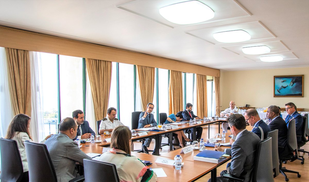 Excellent 🇵🇹🇺🇸 High Level #Defence Talks in Lisbon with Deputy Assistant Secretary of Defence for Europe and NATO <a href="/spencerboyer/">Spencer P. Boyer</a> and his team. The agenda focused largely on bilateral #cooperation in key areas such as #Africa and the #Atlantic. <a href="/USEmbPortugal/">U.S. Embassy Lisbon</a>