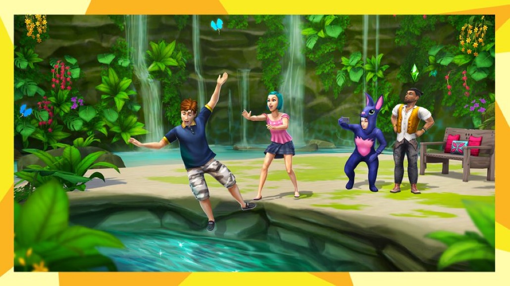 LuniverSims's tweet photo. Et voici le teaser révélé dans son intégralité ! Alors cette future mise à jour vous tente ?  😊😍 #WhatsThatInTSM #TheSimsMobile @TheSimsMobile https://t.co/ZUmtOBeiSJ