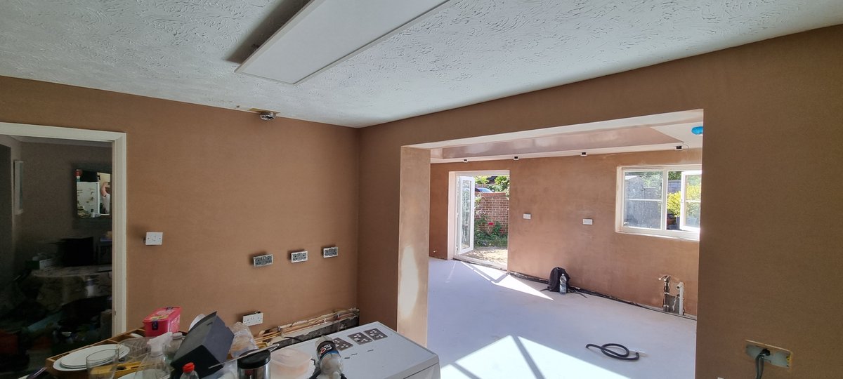GaVinciPlaster's tweet photo. A recently completed extension in Hedge End
#plastering #plasteringuk #plaster #plasterwalls #plasterceiling #plasteringlife #plasteringtools #plasteringwork https://t.co/BccFFMhDOu