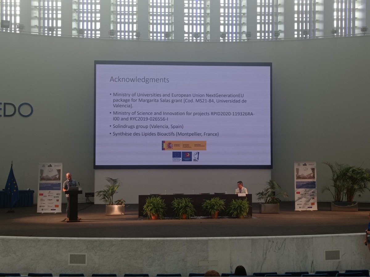 Today,<a href="/AngelilloSan/">Ángel Sánchez Illana 🧪⚗️</a> has presented in #SEQA2022 a proof of concept results regarding the monitoring of novel lipid synthesis using ATR-FTIR and chemometrics. Study in collaboration with 🇨🇵C. Crauste,<a href="/JeanGalano/">Galano Jean-Marie</a> &amp; T. Durand from IBMM (<a href="/umontpellier/">Université de Montpellier</a> &amp; <a href="/CNRS_OccitaniE/">CNRS Occitanie Est</a>) Tres bien!