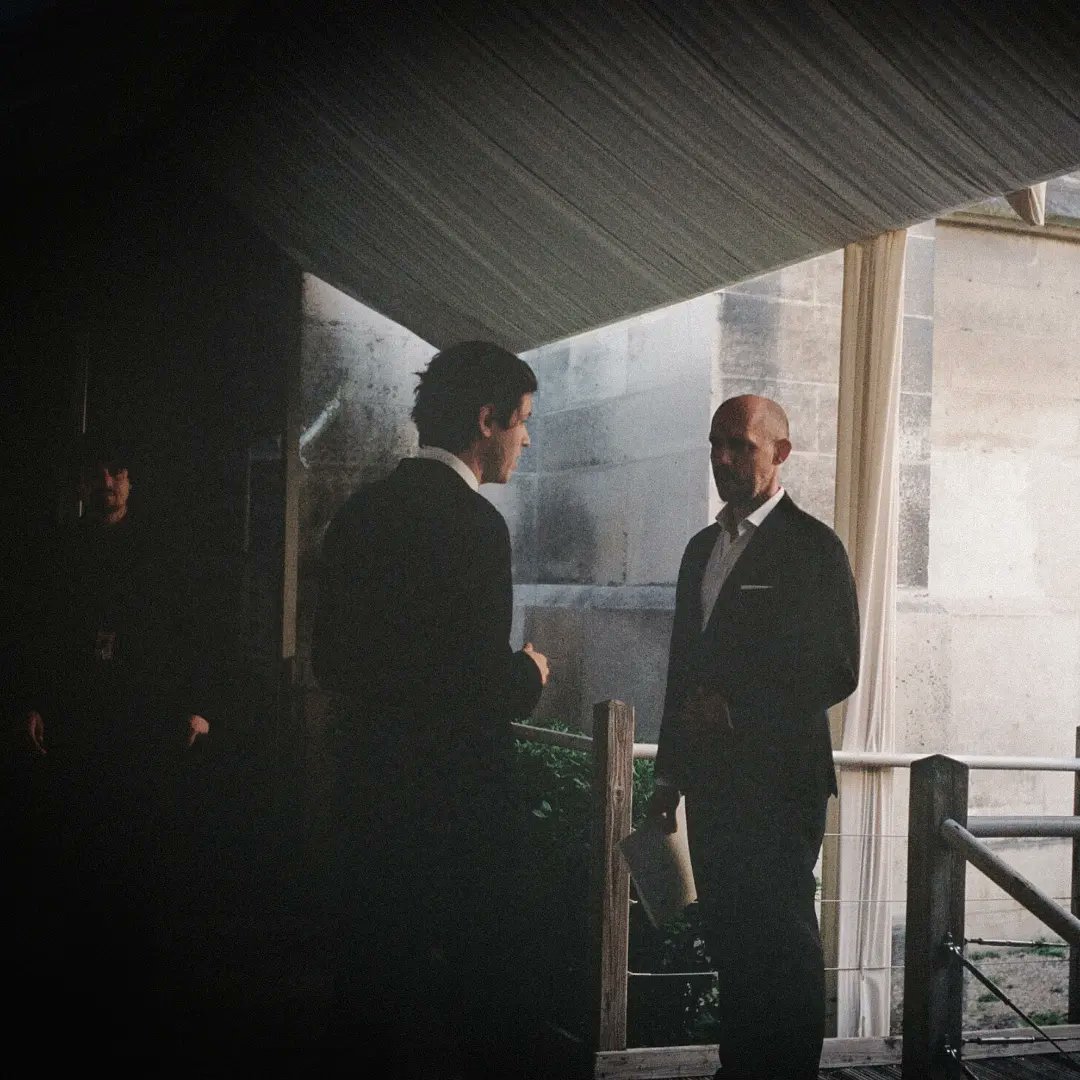 Souvenirs du Chant de la terre au @FEST_ST_DENIS, quelques minutes avant de monter sur scène, le 1er juin dernier.