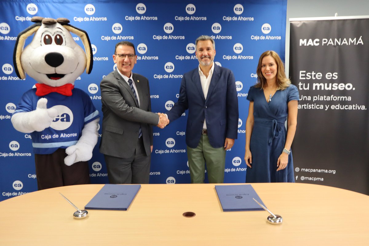 Caja de Ahorros se suma como Socio Estratégico del museo. "Siempre ha sido y seguirá siendo nuestro mejor interés, desarrollar y participar activamente de iniciativas que destaquen las obras de nuestros artistas" manifestó Lorenzo Escudé, subgerente general de <a href="/CajadeAhorrosPA/">Caja de Ahorros</a>
