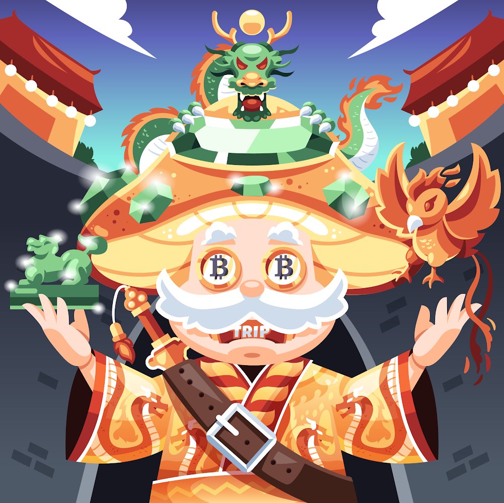 thetrip's tweet image. The Trip Genesis: Custom 🍄❤️

@Docpsyduck - Psyduck
@hongqing11 - BIT Emperor
@_ConceptCrypto - MUSHdolorian 

Join the Discord to learn more about The Trip! discord.gg/Gky34ARMtf

#crofam #cro