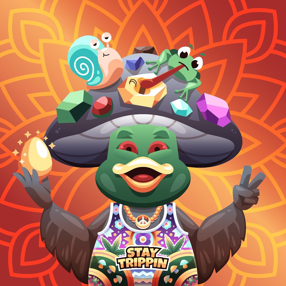 thetrip's tweet image. The Trip Genesis: Custom 🍄❤️

@Docpsyduck - Psyduck
@hongqing11 - BIT Emperor
@_ConceptCrypto - MUSHdolorian 

Join the Discord to learn more about The Trip! discord.gg/Gky34ARMtf

#crofam #cro