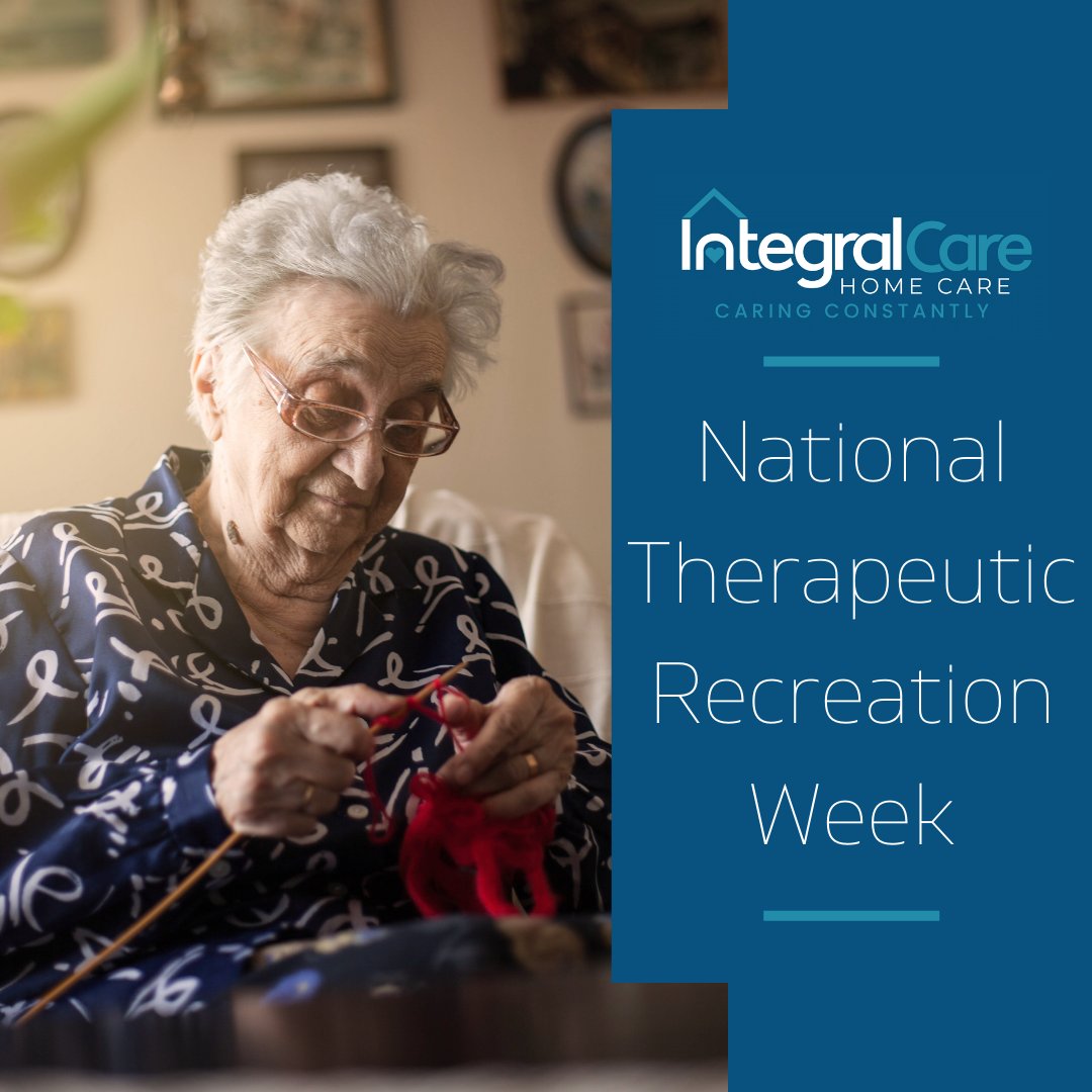 care_integral's tweet photo. It's National Therapeutic Recreation Week! This week is about using fun activities like painting, knitting, games, and sports as a form of therapy. Do you have a favorite recreational activity?
#NationalTherapeuticRecreationWeek #IntegralCare https://t.co/dUJu3aVt7a
