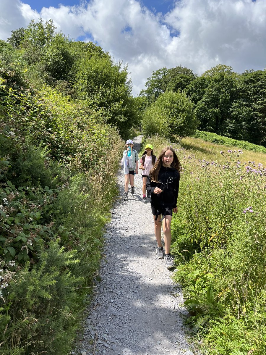 ❤️🤍💚Am fraint cael bod yn rhan o lansio cystadleuaeth hunlun Yr Urdd. Roedd y criw yn awyddus ar ôl y ffilmio a thynnu lluniau i gael mwy o brofiadau, felly ffwrdd a ni i goedwig Beddgelert. 🍦😉 #HunlunMistarUrdd @UrddEryri @Urdd @NewyddionS4C @BBCCymruFyw