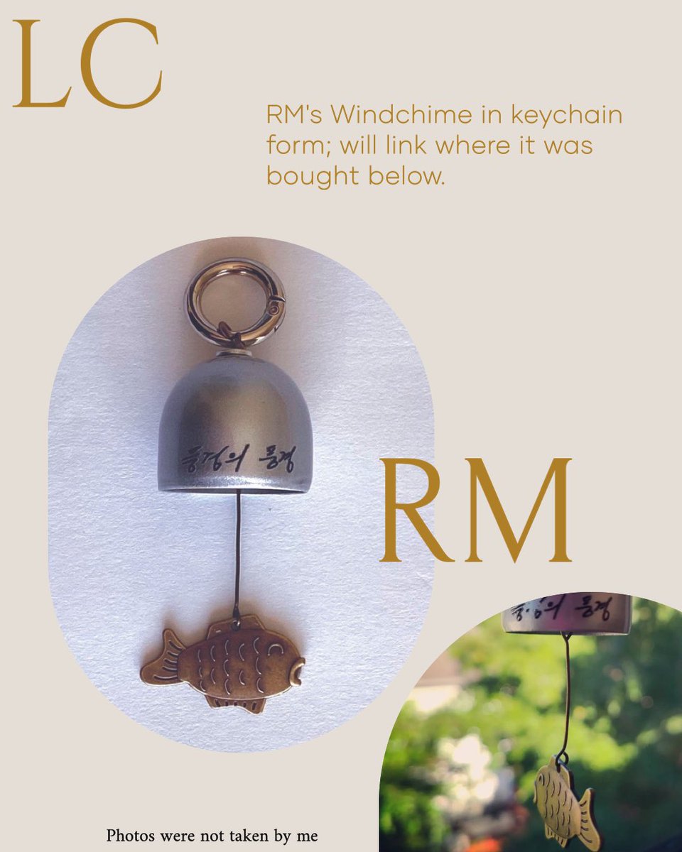 BE_Happier_BTS's tweet photo. RM Windchime Keychain Giveaway ✨

☁️ Retweet &amp; open to followers only

Ends Aug 31st; as this was a pre-order.
Worldwide shipping is cover by me 🤍 https://t.co/3h7lGR25wX