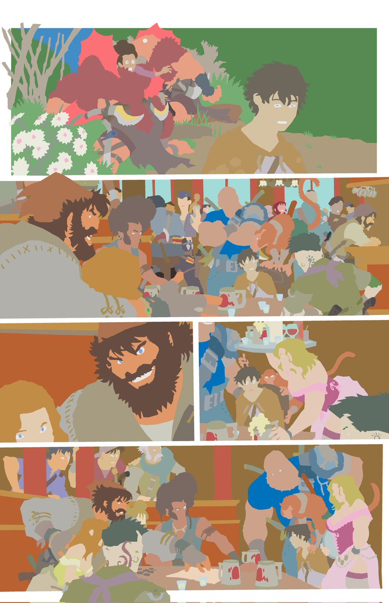 MarjorieCosare1's tweet photo. Need flats?
Flats for colorist?
Looking for comic flatter?
This is one of my sample❤️..
#comicflatter
#flatter
#colorflats
#comiccolorist
#comicartist https://t.co/OAswbM3jjS