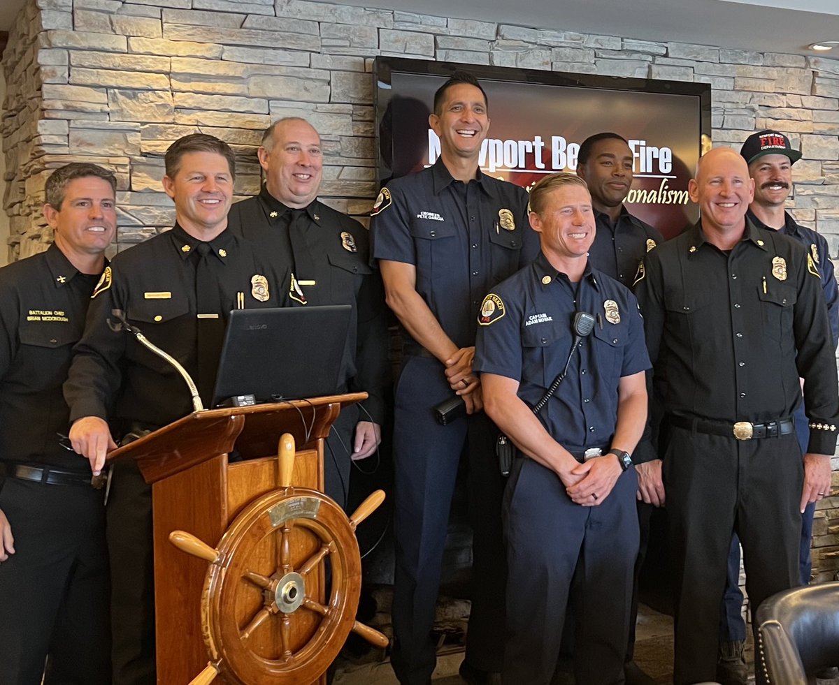 Good Morning CDM Governmental Affairs meeting this morning at 8:00 a.m. at Bahia. Corinthian Yacht Club.  Meetings are free and open to all.  This morning Fire Marshall Kevin Bass spoke about Wildfire protection and we were so happy to have the crew from CDM Fire Station 👏👏👏