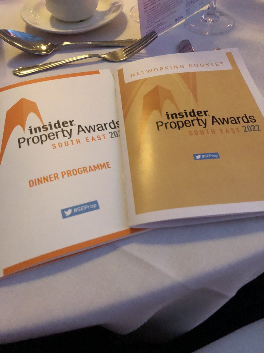 djj_johnson's tweet photo. Delighted to be attending the Insider Property Awards South East dinner this evening, along with Trinity Winchester #SEProp https://t.co/zb2xcbeUHA