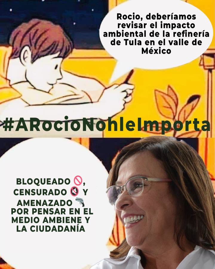 _l_john_l_'s tweet photo. Y así es como @rocionahle soluciona el gran problema de la Termo eléctrica.
Amenazando y amedrentando 
#ARocioNolehImporta
@lopezobrador_ 
@GobCDMX 
@Pemex https://t.co/mlrRH70Ma7