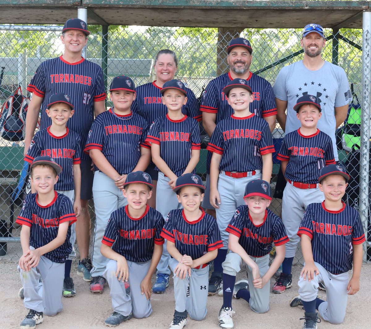 wright_yancy's tweet photo. Tornadoes baseball.  Great group of boys, they worked hard, 8-4 record and 2nd place league finish.  Amazed at the amount of improvement from each one of them this season.  Next 4th grade fall league play! https://t.co/cyUef3fObO