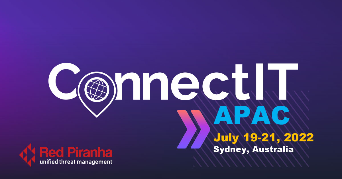 RedPiranhaSec's tweet photo. Attending the Connect IT Asia-Pacific next week?
Be sure to stop by our booth & say hi! Talk to our experts & learn more about how #RedPiranha can transform your business from an #MSP to an #MSSP.
#ConnectITAPAC #ConnectIT22 #ConnectIT #Kaseya #CyberSecurity #InfoSec @KaseyaCorp https://t.co/sW6wULKtfW