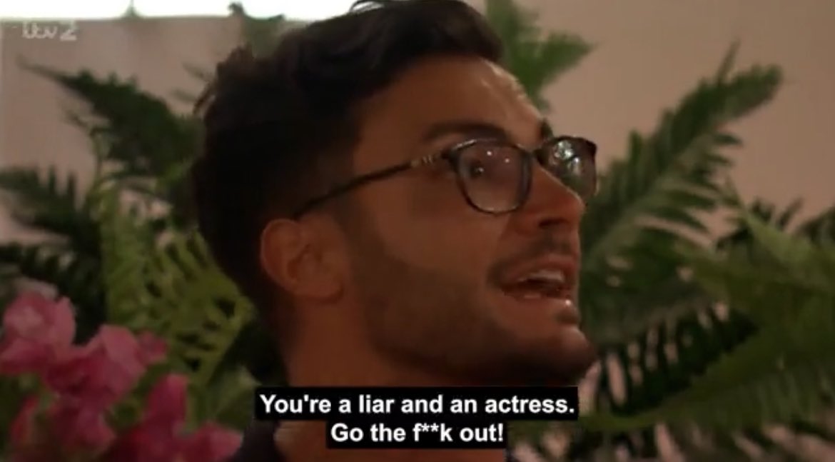 Me watching Gemma force that “I love you too” out: