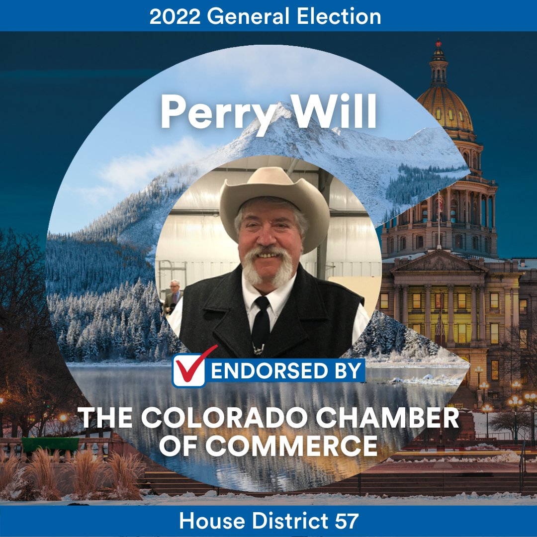 For House District 57, we’re endorsing <a href="/PerryWillHD57/">Perry Will</a>! Congrats!  #coleg #copolitics