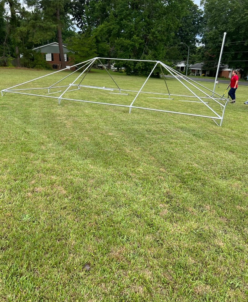 HeathrHillsPool's tweet photo. Things are coming together for the 1st Annual Heather Hills Midsummer Music Fest this weekend. The stage was set up this morning. https://t.co/MP07CfAy11