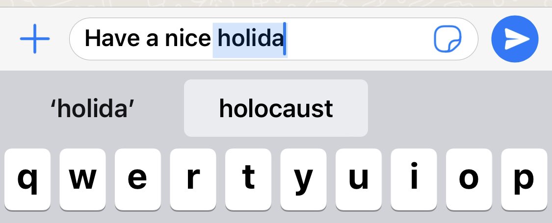 Nee, autocorrect. NEE.