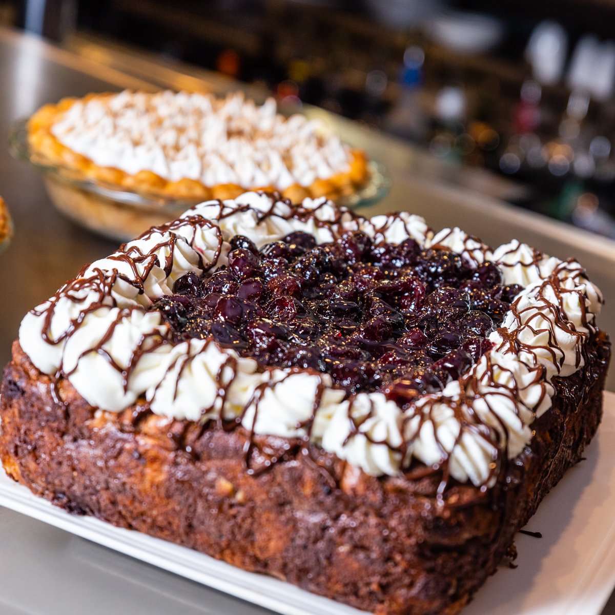 Our decadent desserts are the talk of the town. Join us, and see why!