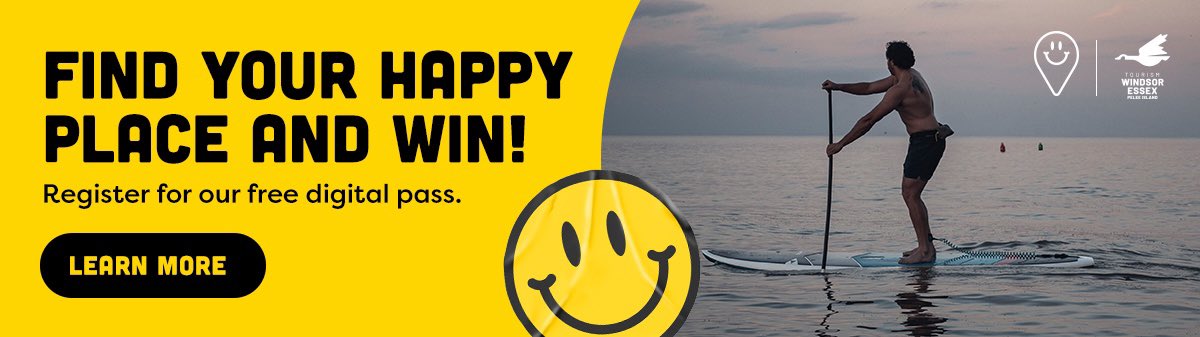 YvonnePilon's tweet photo. This summer finding your happy place has its perks – like free gift cards &amp; instant offers at participating #YQG locations the more you explore!

Register for @TWEPI’s FREE My Happy Place digital pass. 

https://t.co/9z1gFNE63S https://t.co/CV9sh8AbAB