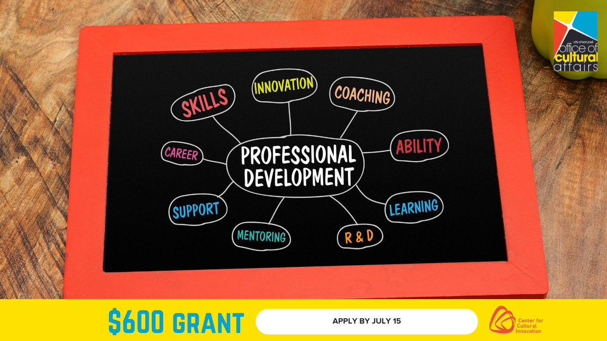sanjoseculture's tweet photo. How can $600 help you grow your creative business? Apply by tomorrow for our #QuickGrant available to #SVArtists #SantaClaraCounty Creatives and Artists each month. Details - https://t.co/EmZFGyeISn https://t.co/WWZG1TG7fI