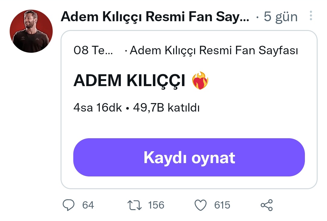 Sadece 3 saatda 60 bin öbürüde 5 günde anca 50 bin dinlenmişşdjdjdjd