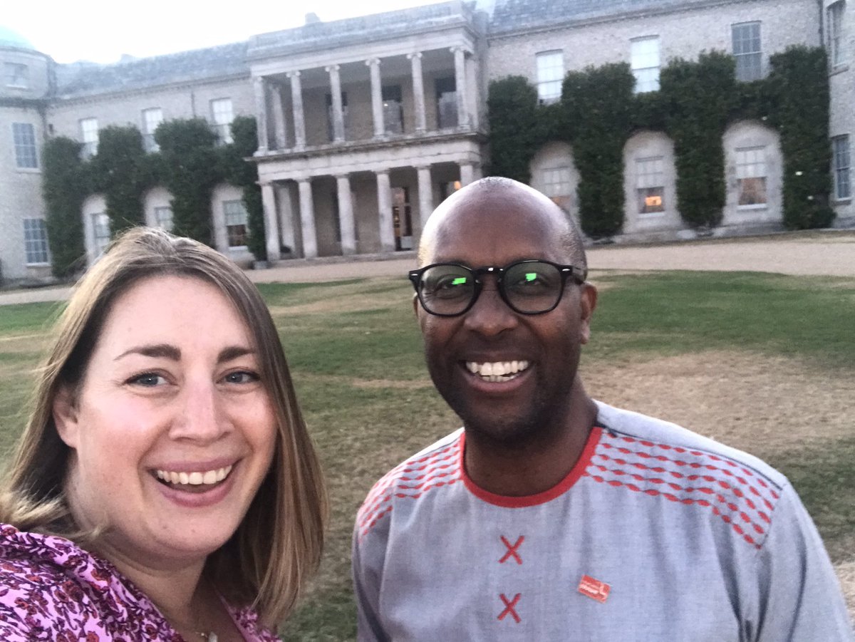 Last ones standing at Goodwood this evening, thank you @daktari1 #famref @Amref_UK