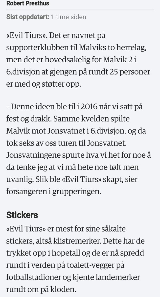 Malvik Fotball Herrer tweet media